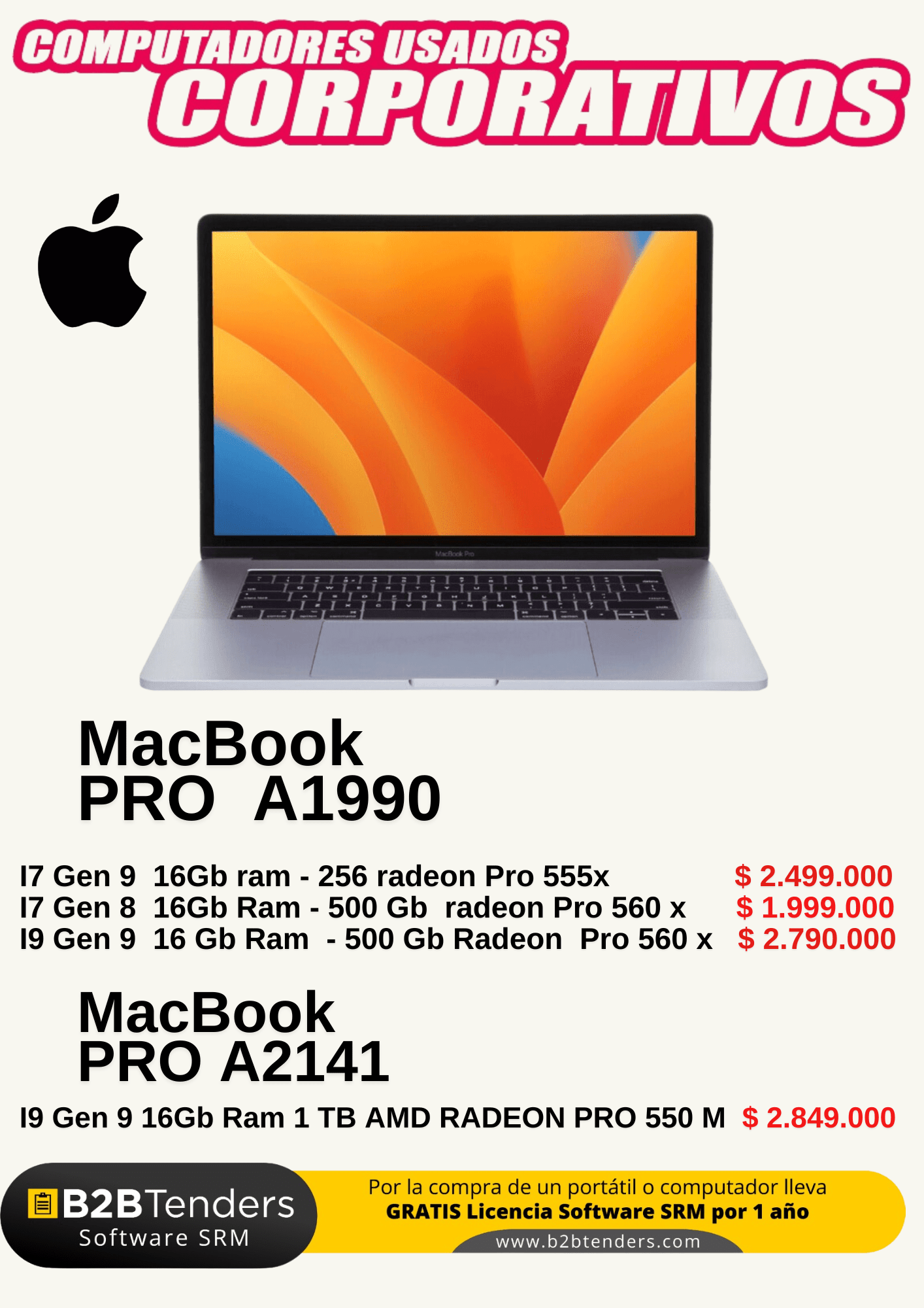 MacBook Pro  I9